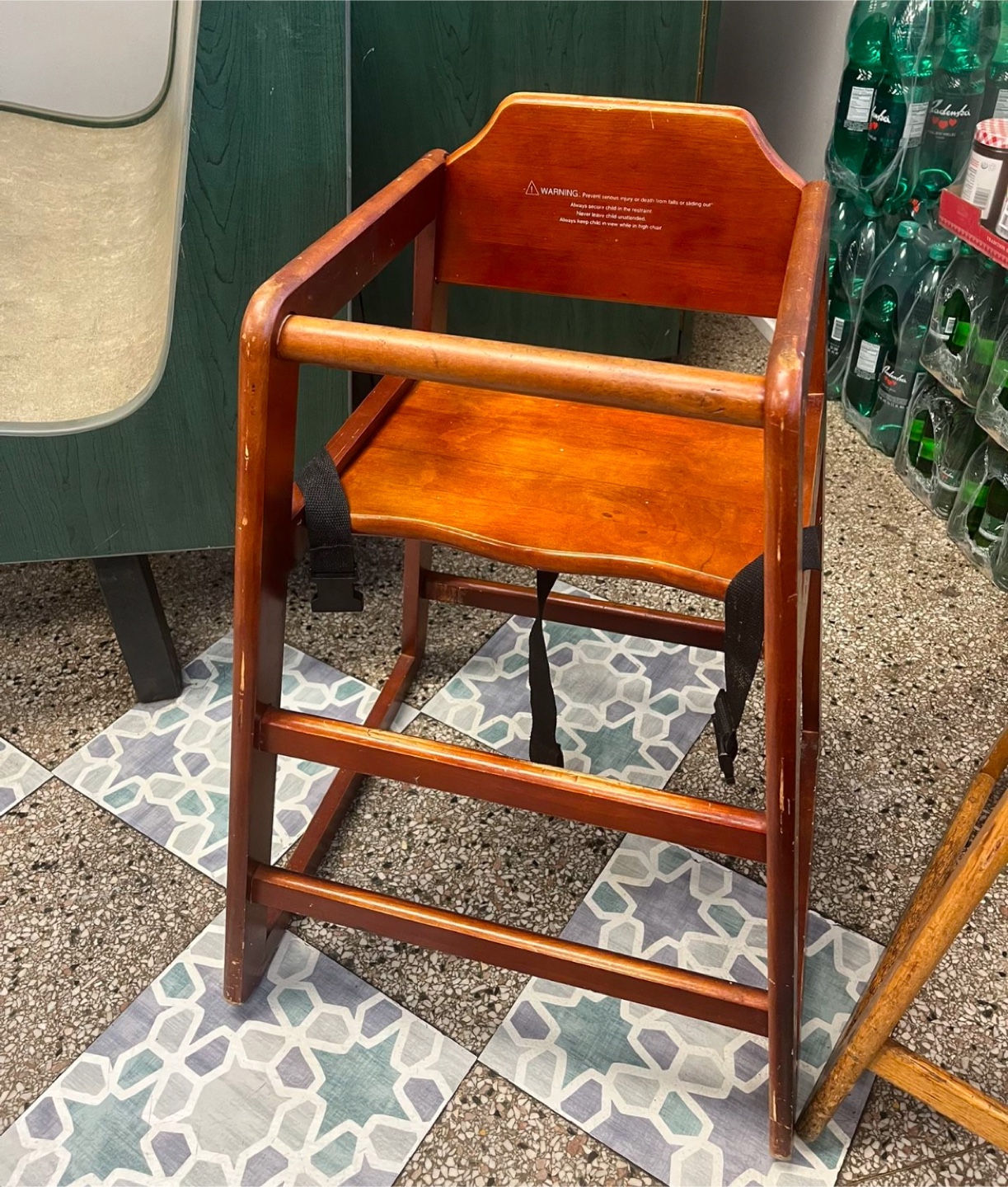 Restaurant style Wooden High Chairs one for $30 or both for $50 - photo 4