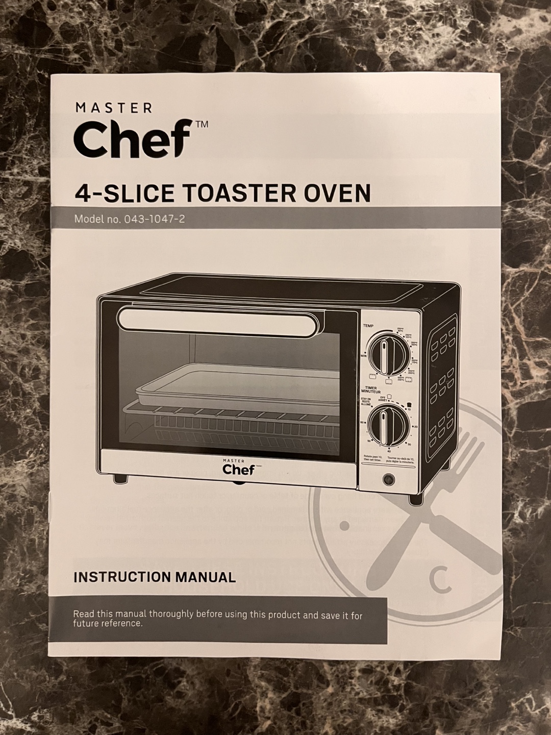 Master Chef 4-Slice Toaster Oven - photo 3