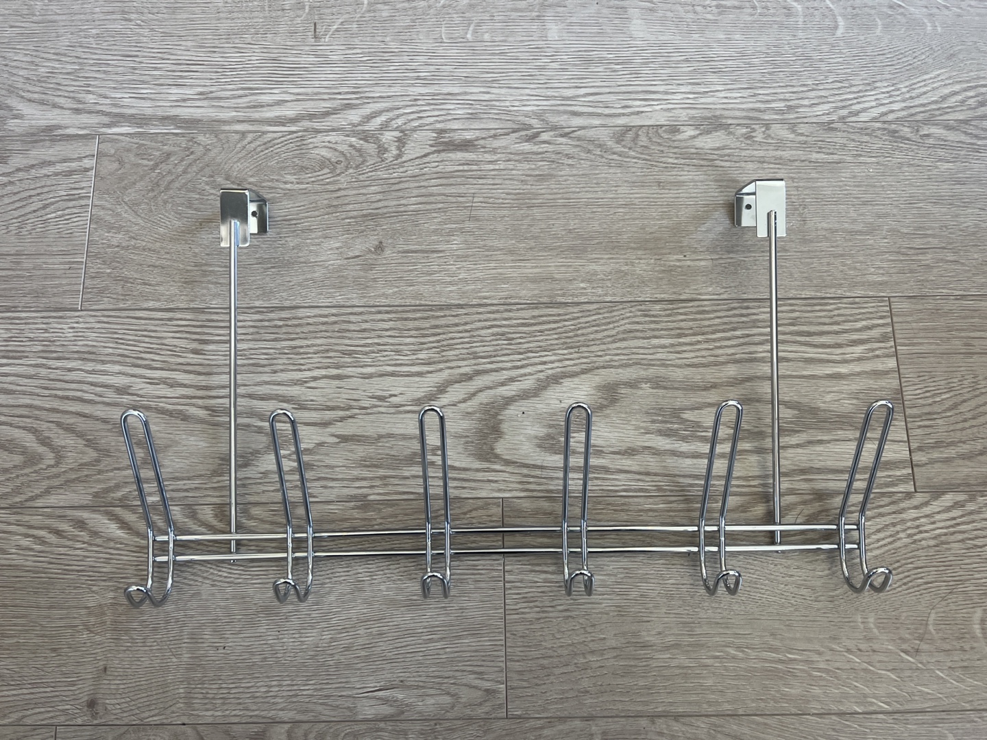 Over-the-door clothes rack