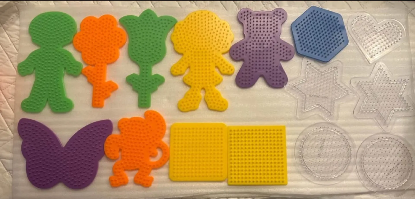 Perler boards/fuse beads board lot thumbnail
