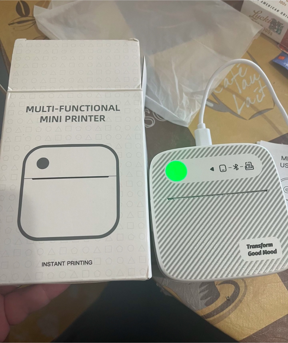 Portable Mini Thermal Printer - Instant Printing - photo 2