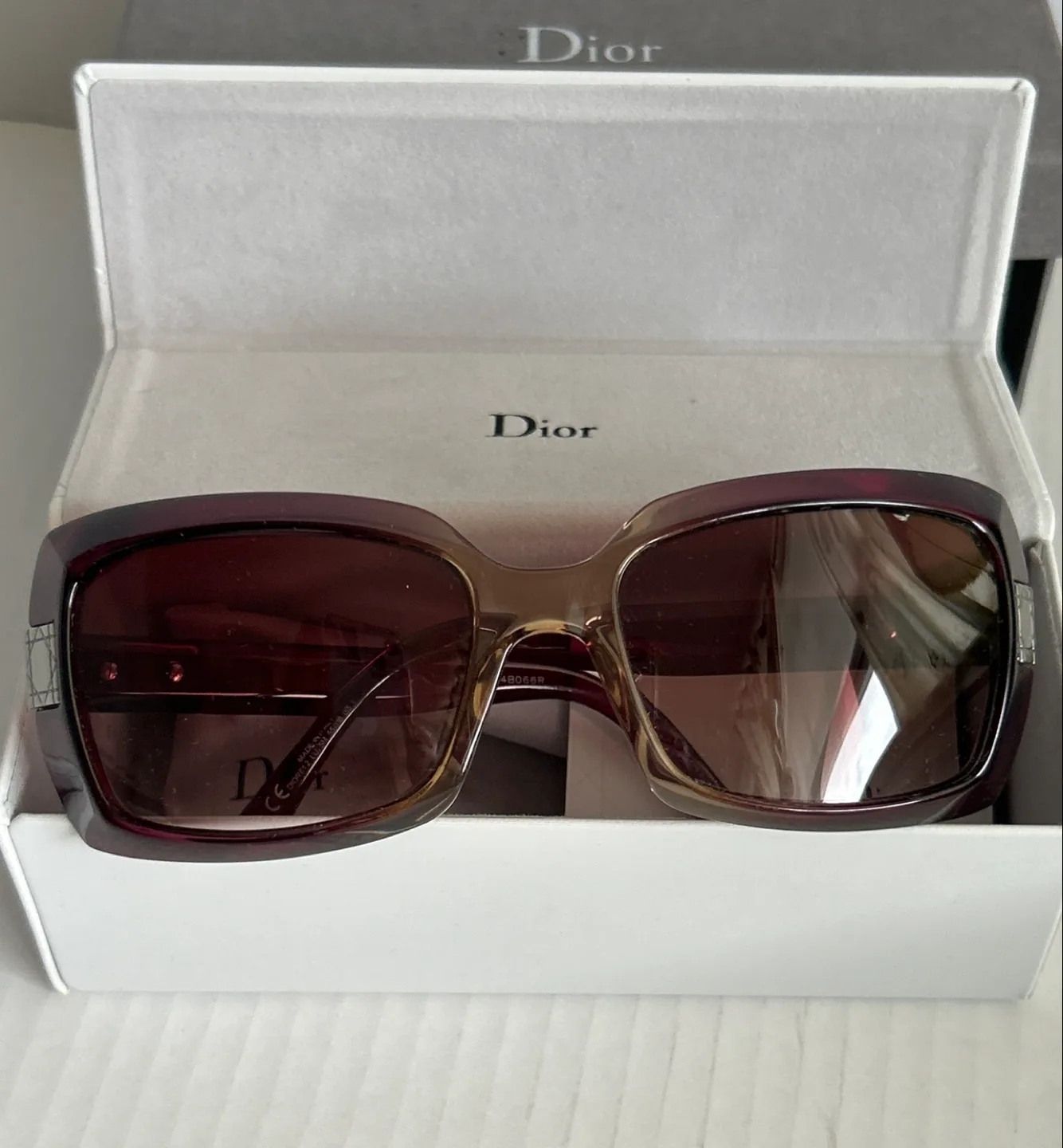 Dior Sunglasses - Purple Square Frame image indicator(2)