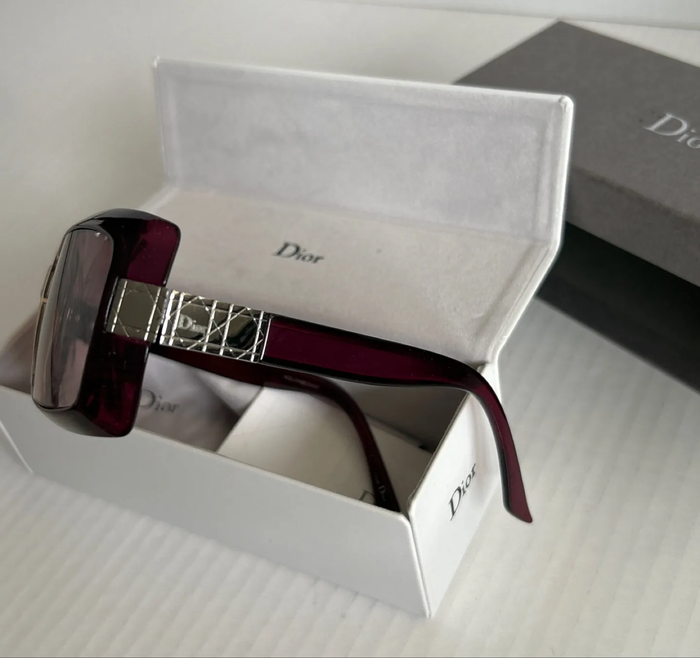 Dior Sunglasses - Purple Square Frame image indicator(4)