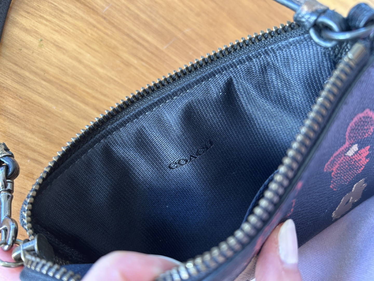 Coach Floral Wristlet - photo 3