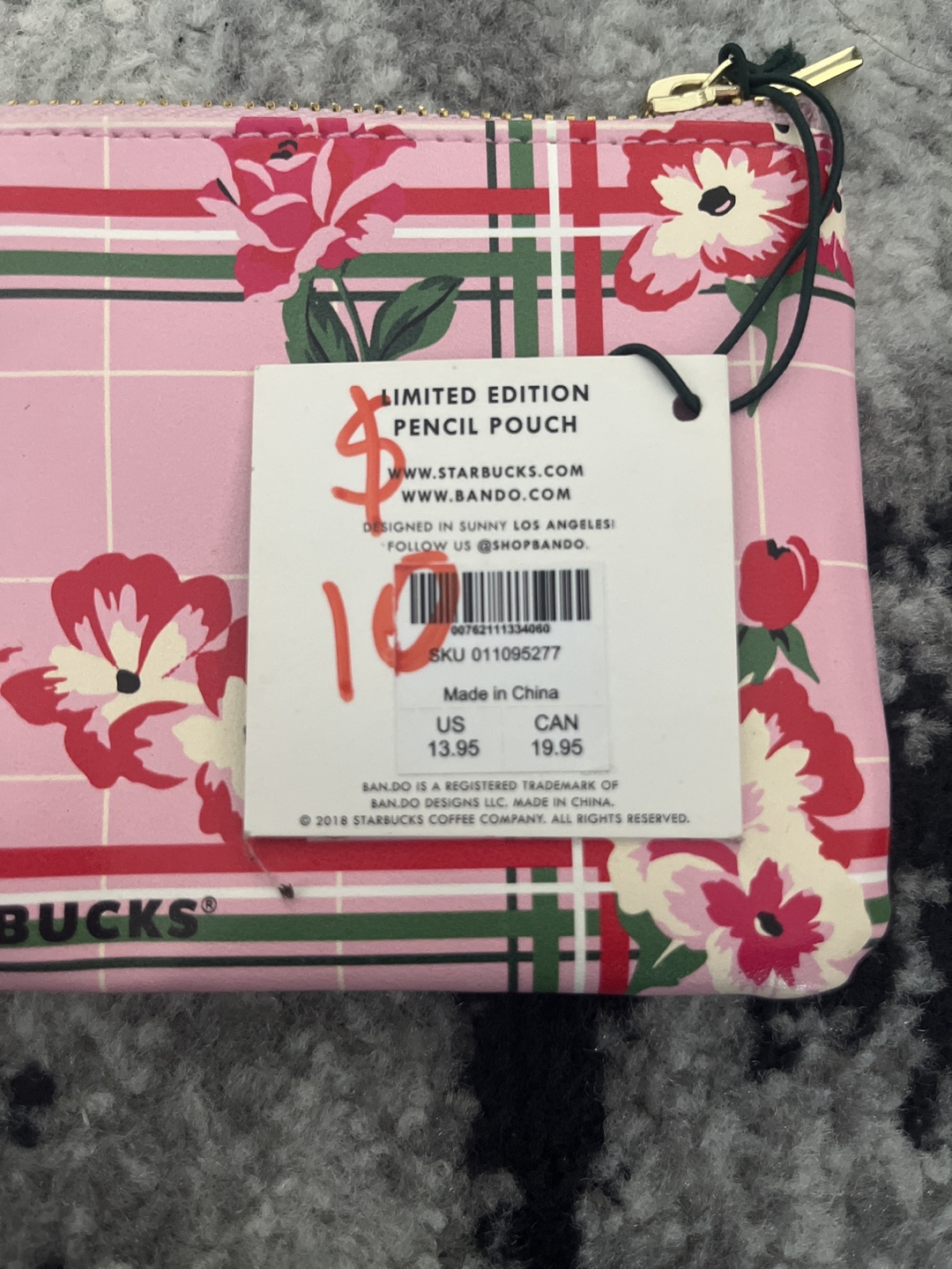 Starbucks x Ban.do Limited Edition Pencil Pouch - photo 2