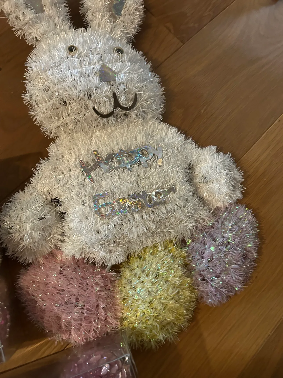 Three sets of sparkly Seasonal ornaments image indicator(3)