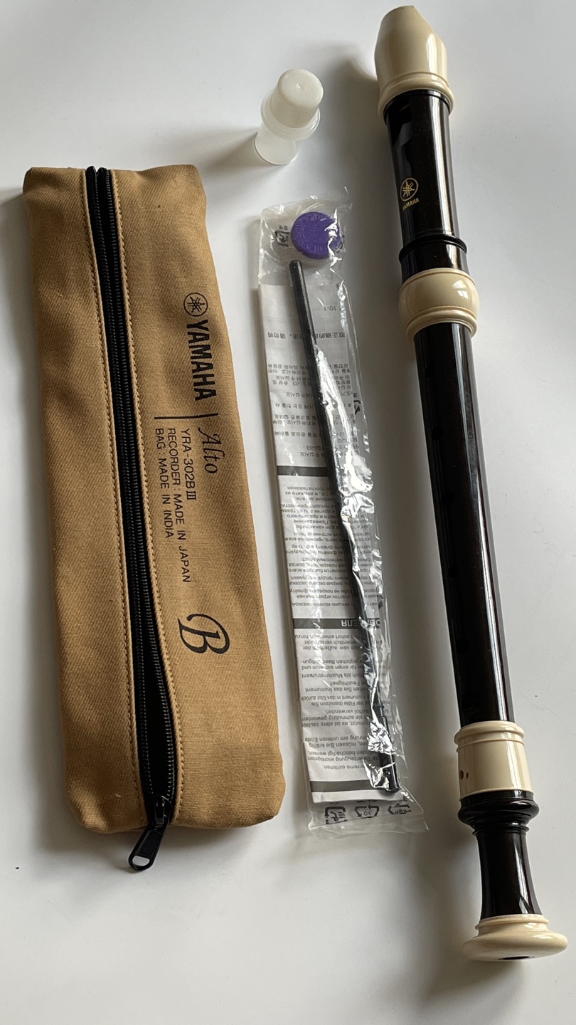 Yamaha YRA-302B Baroque Alto Recorder - photo 2