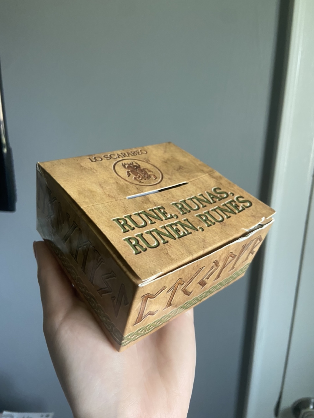 Rune Crystals Set -  Complete with Box and Bag
