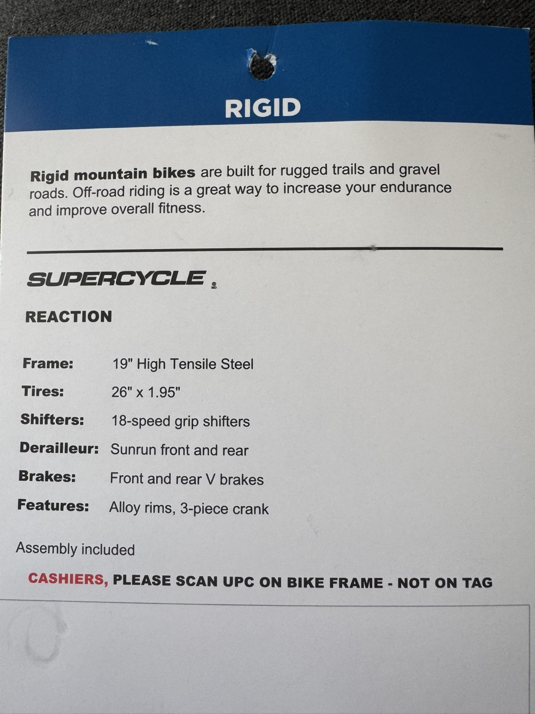 Supercycle Reaction 19" Mountain Bike - photo 4