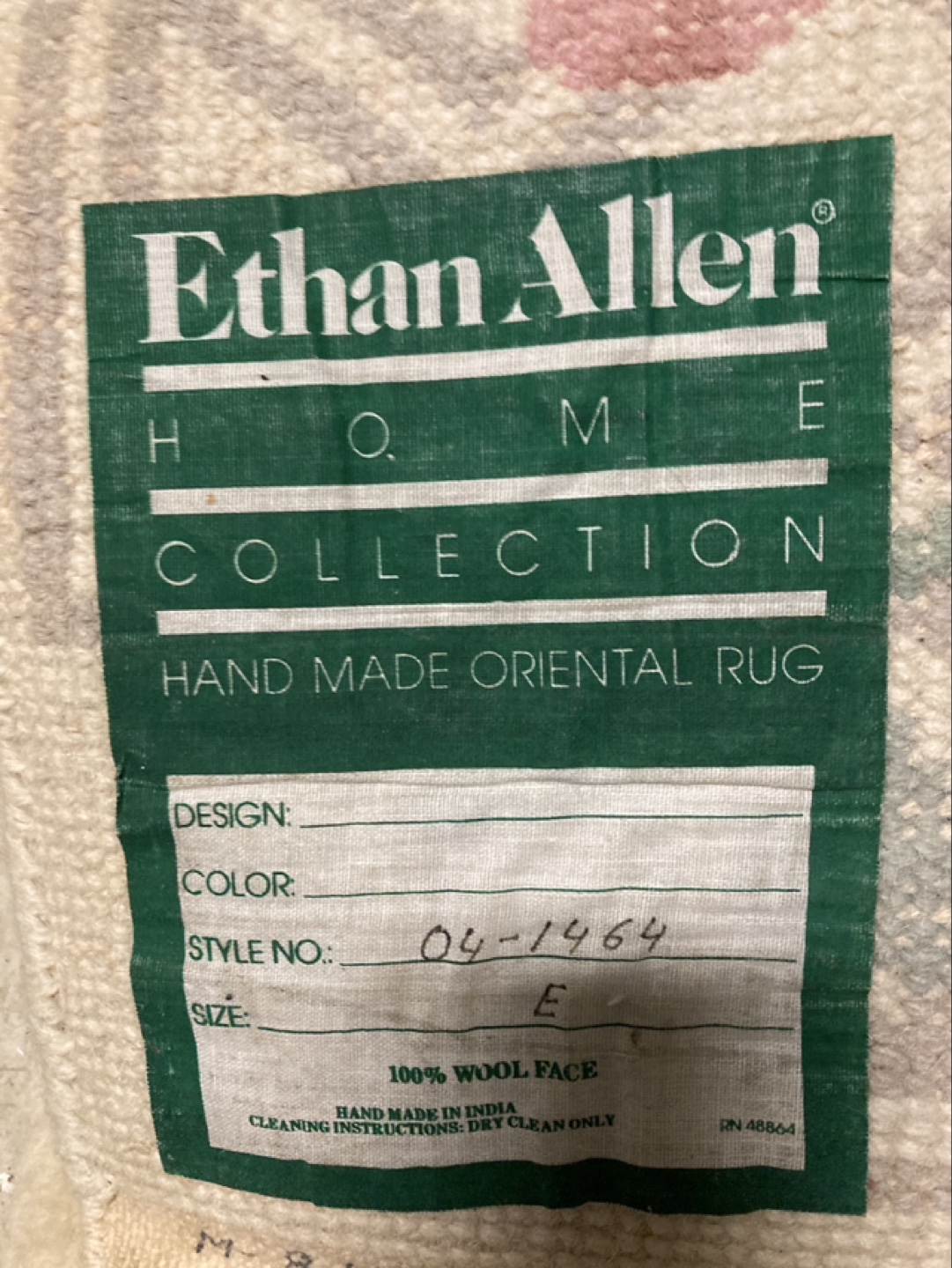Ethan Allen Handmade Oriental Rug - photo 4