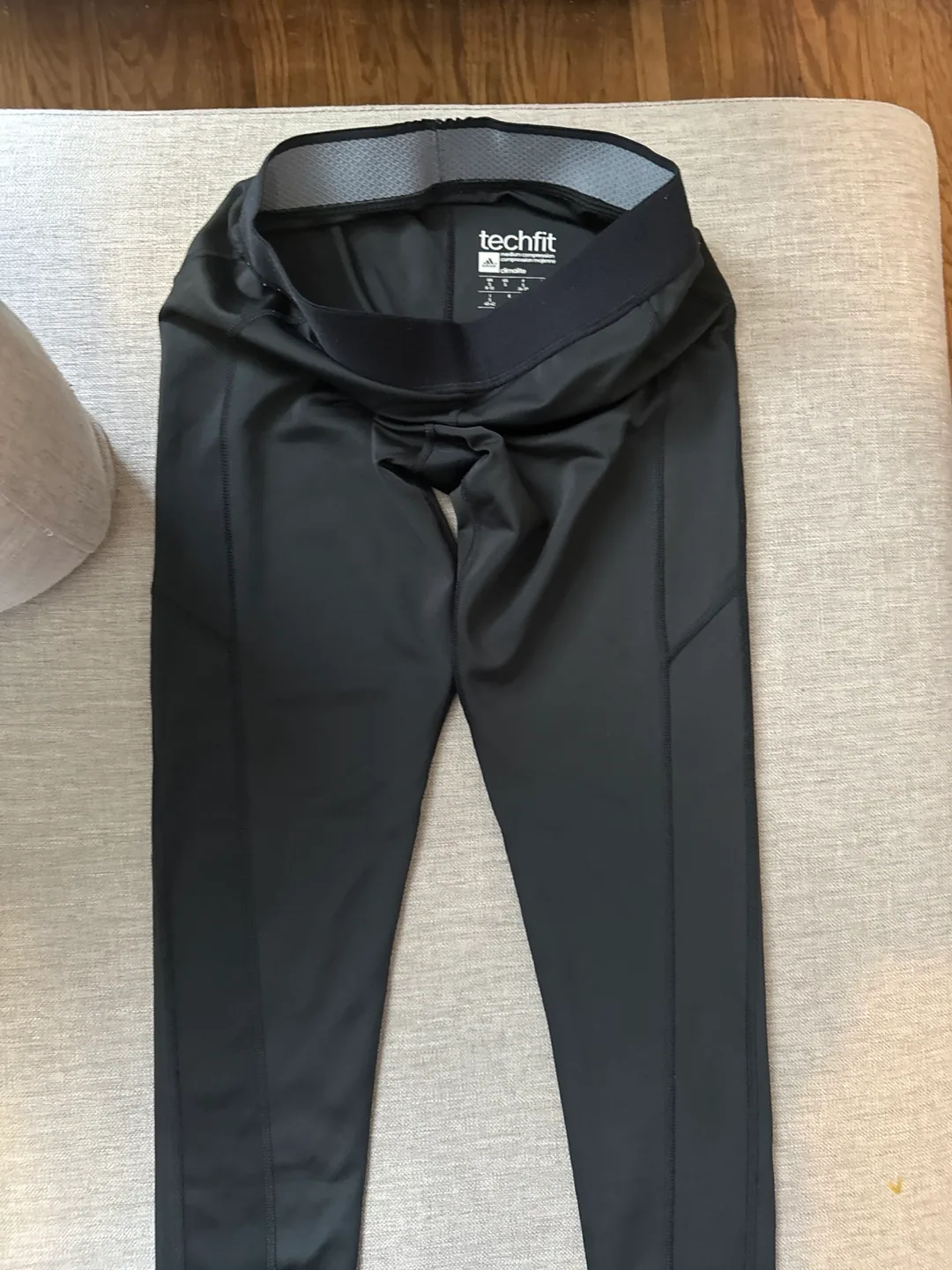 Adidas Black Leggings Size Small thumbnail