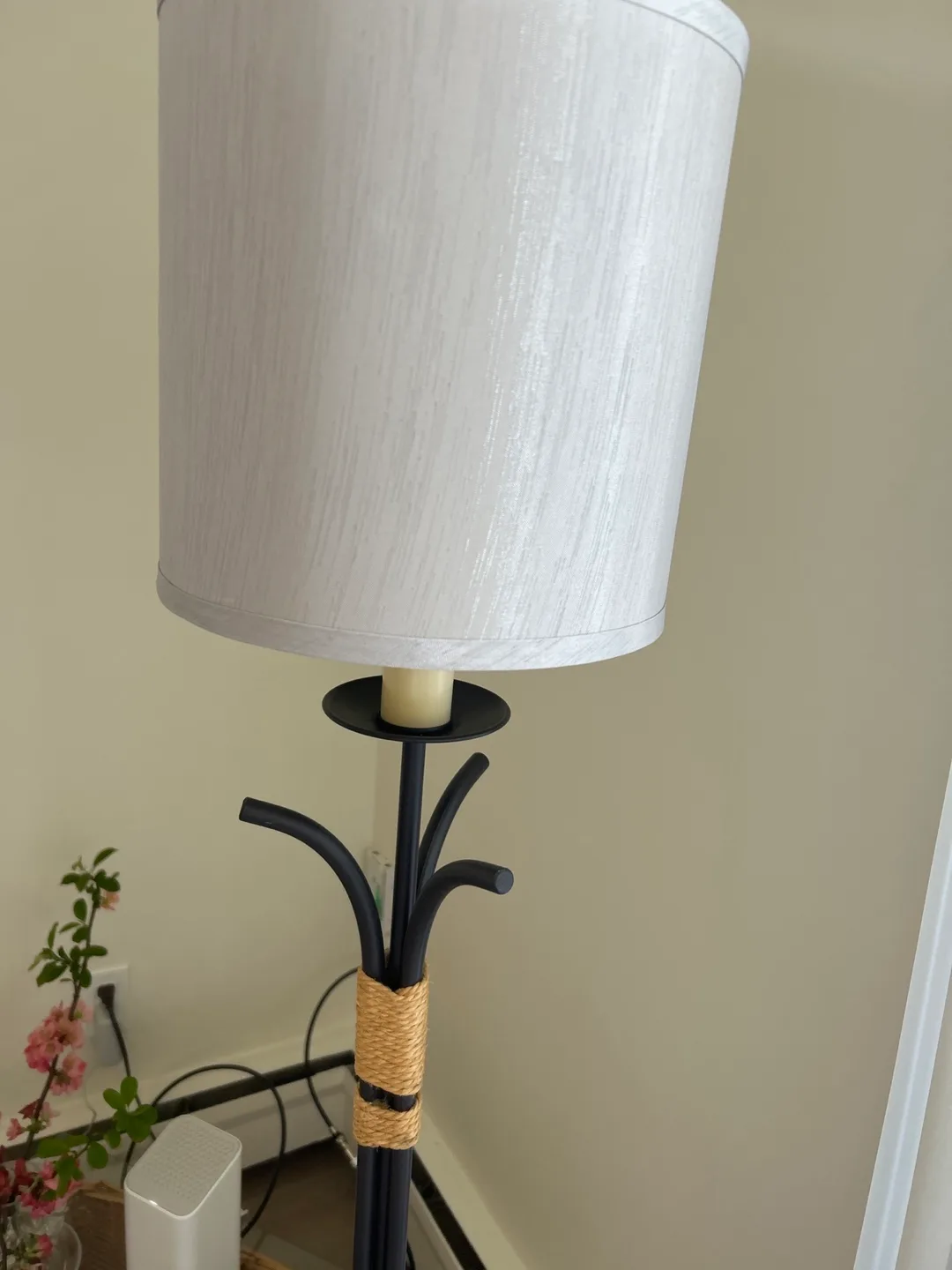 Floor Lamp with Light Grey Shade image indicator(2)