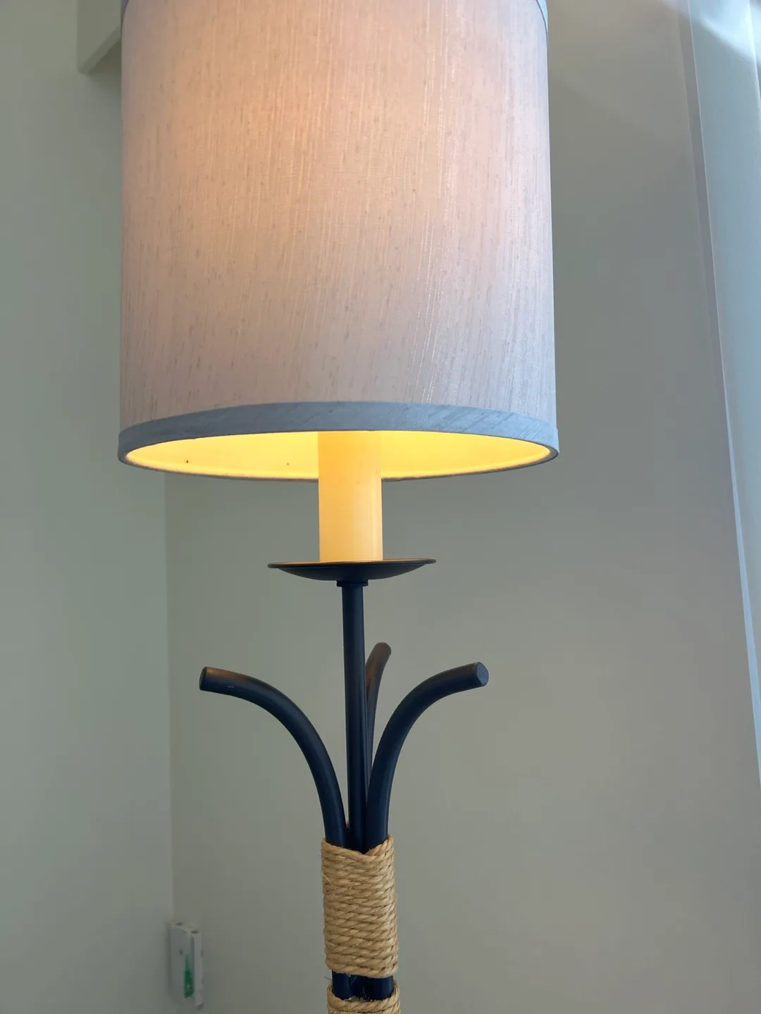 Floor Lamp with Light Grey Shade image indicator(3)