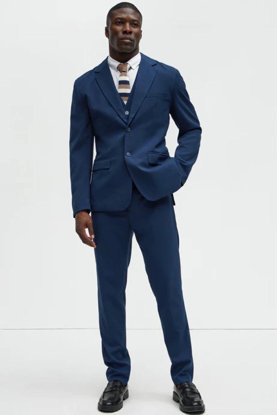 The Modern Stretch Suit Jacket - Navy - photo 2