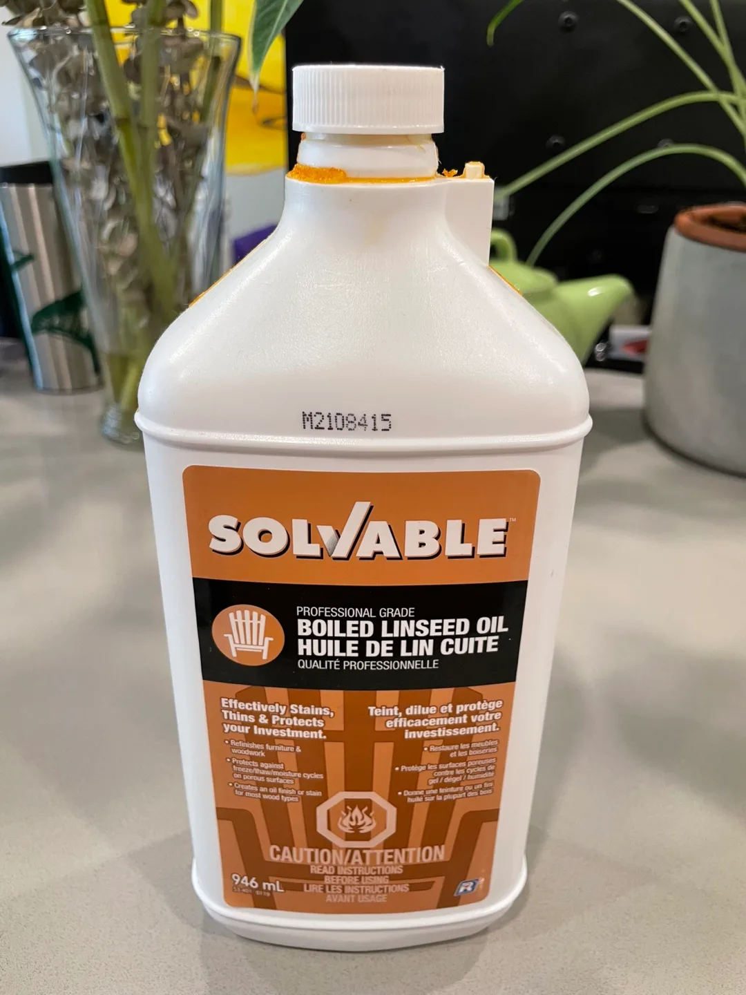 Solvable Boiled Linseed Oil - 946ml thumbnail