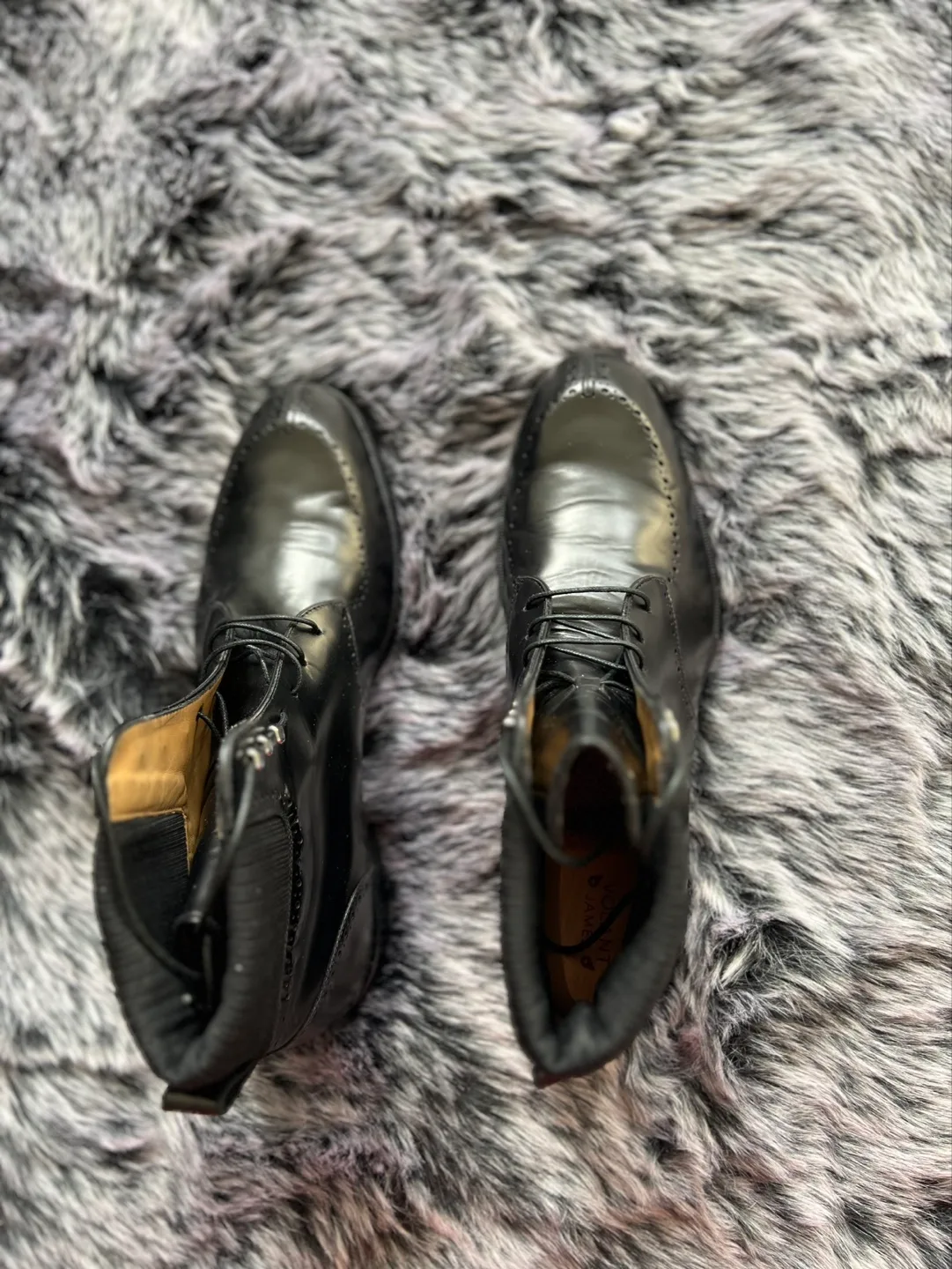 Authentic Christian Louboutin Black Leather Boots image indicator(2)