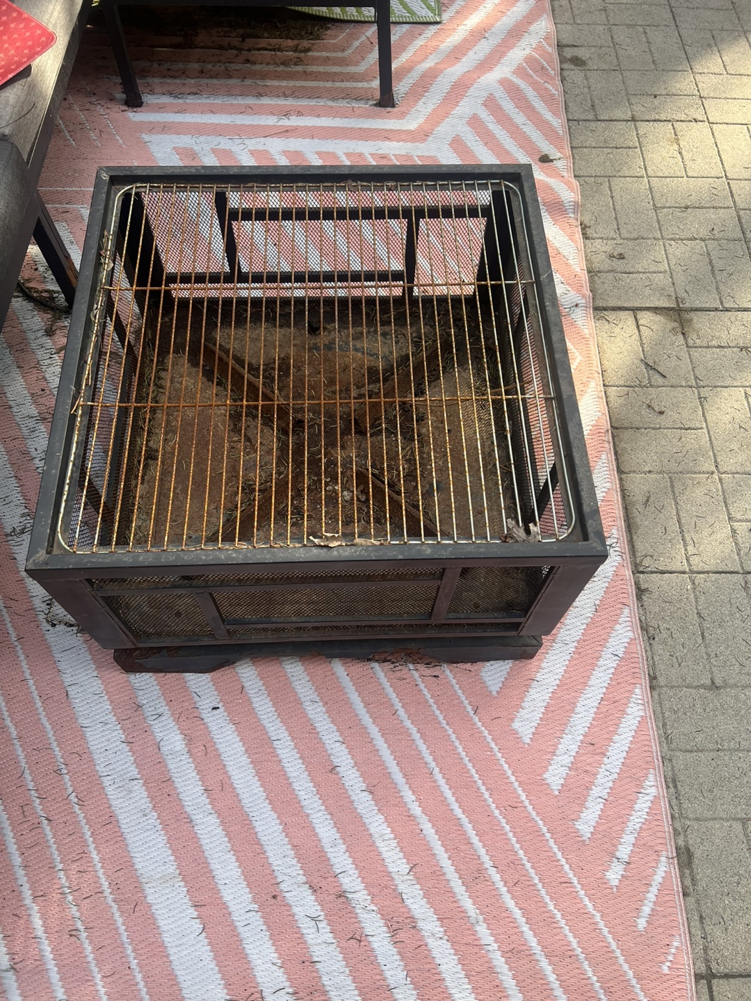 Outdoor Fire Pit with Cover - photo 4