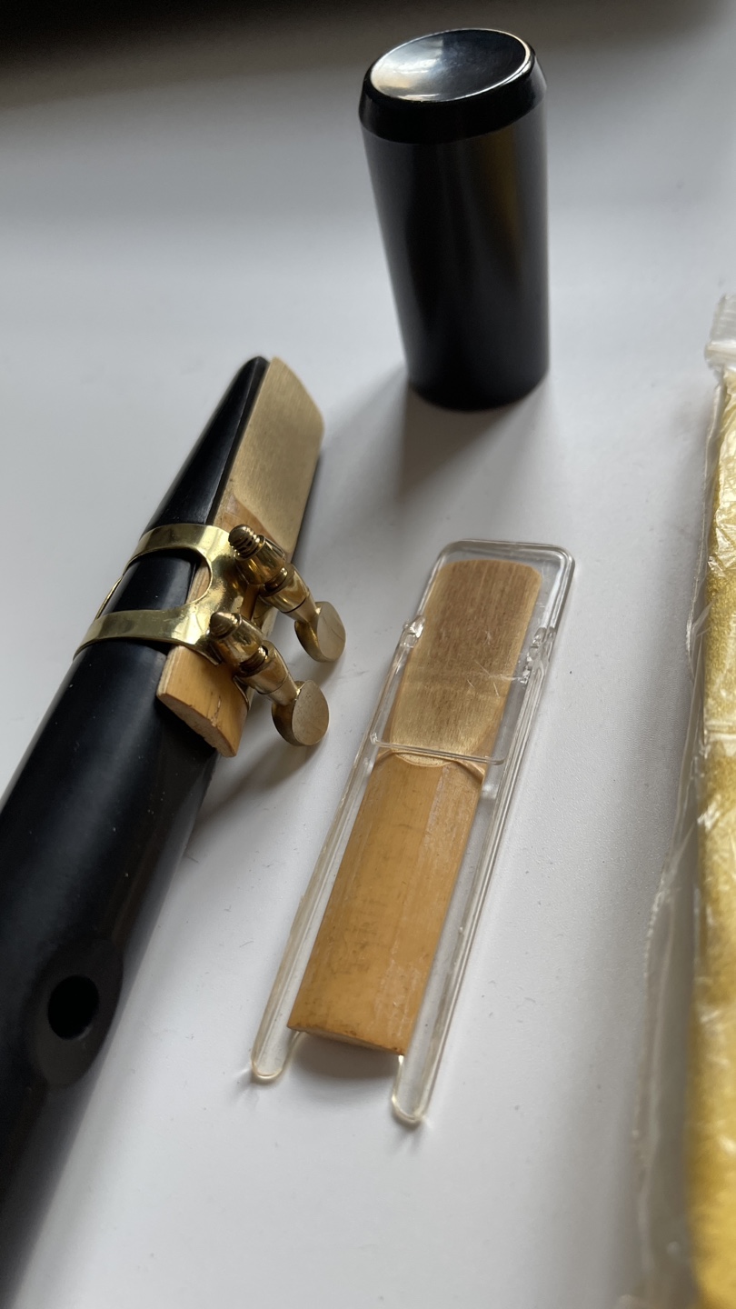Xaphoon Pocket Saxophone with Case and Reed - photo 3