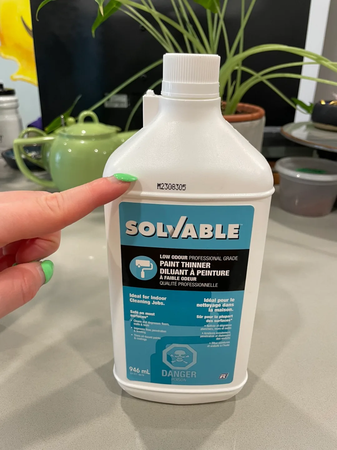 Solvable Low Odour Professional Grade Paint Thinner image indicator(2)