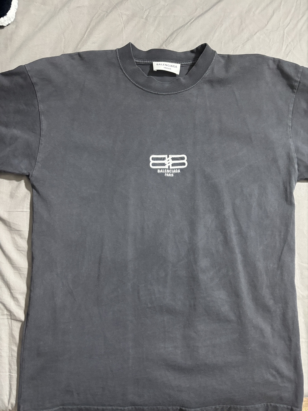 Balenciaga Paris Logo T-Shirt - Size XS