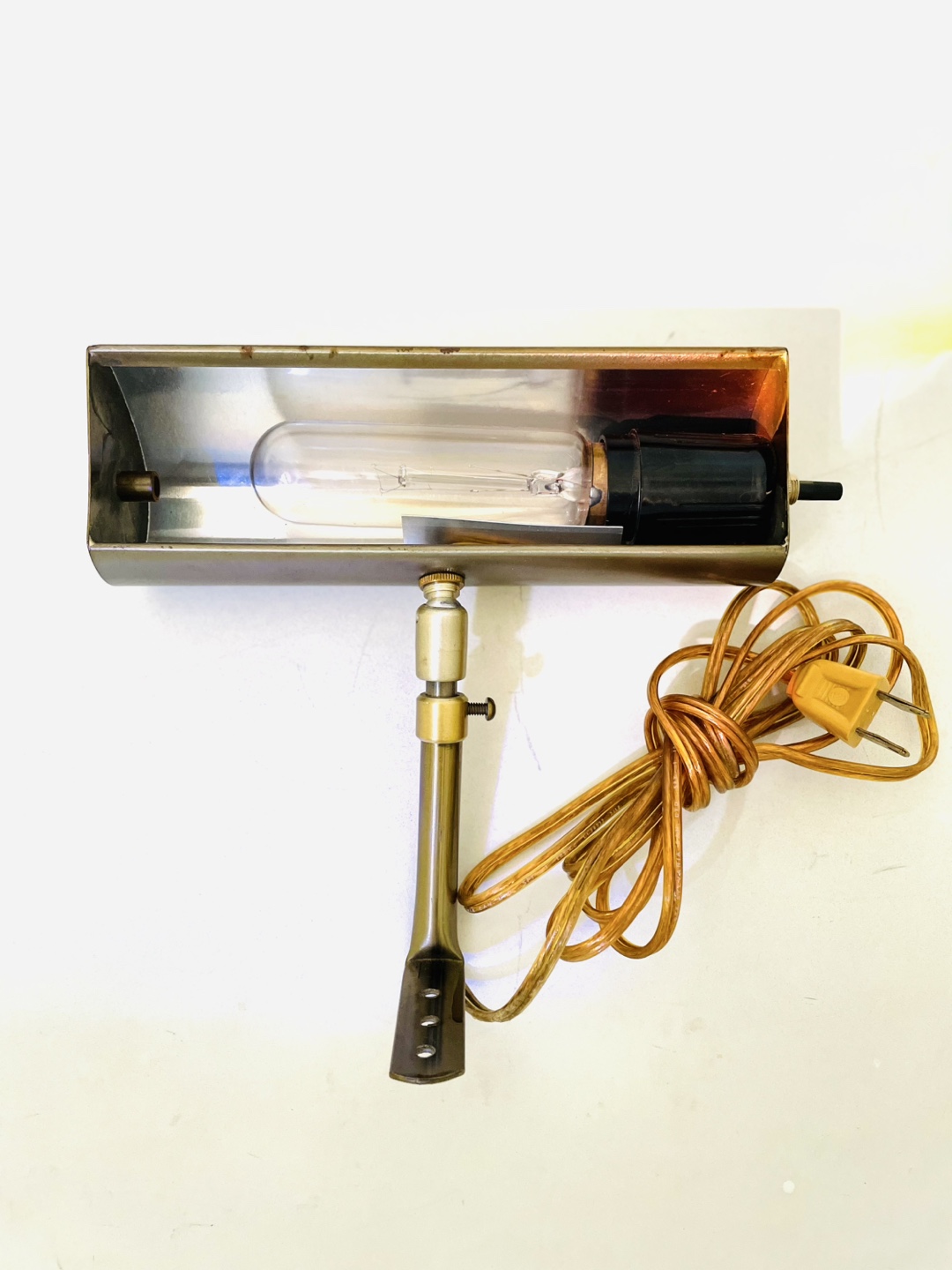 Vintage Mid-Century Brass Desk Lamp