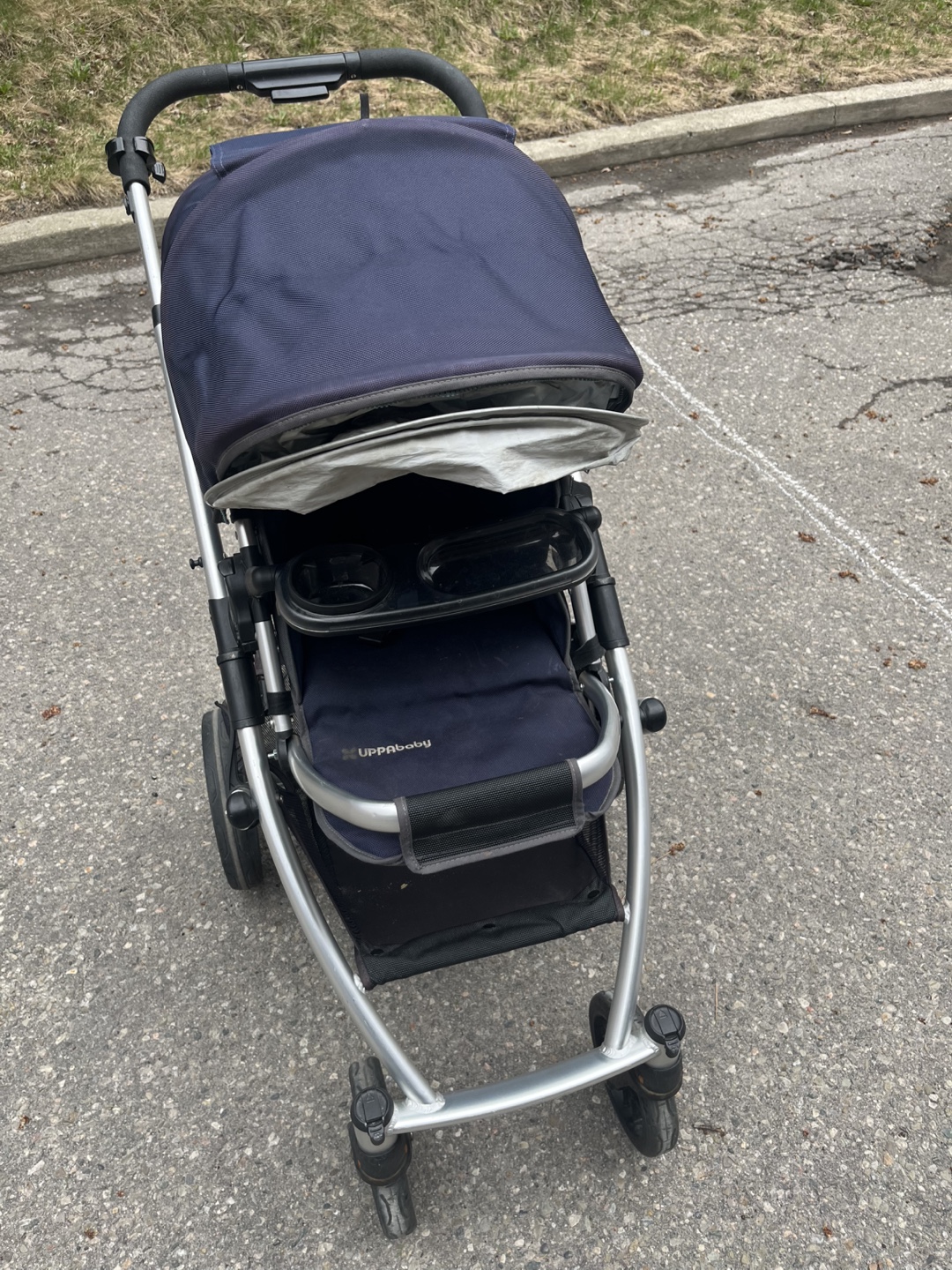 Uppababy Vista Stroller - Navy Blue - photo 4