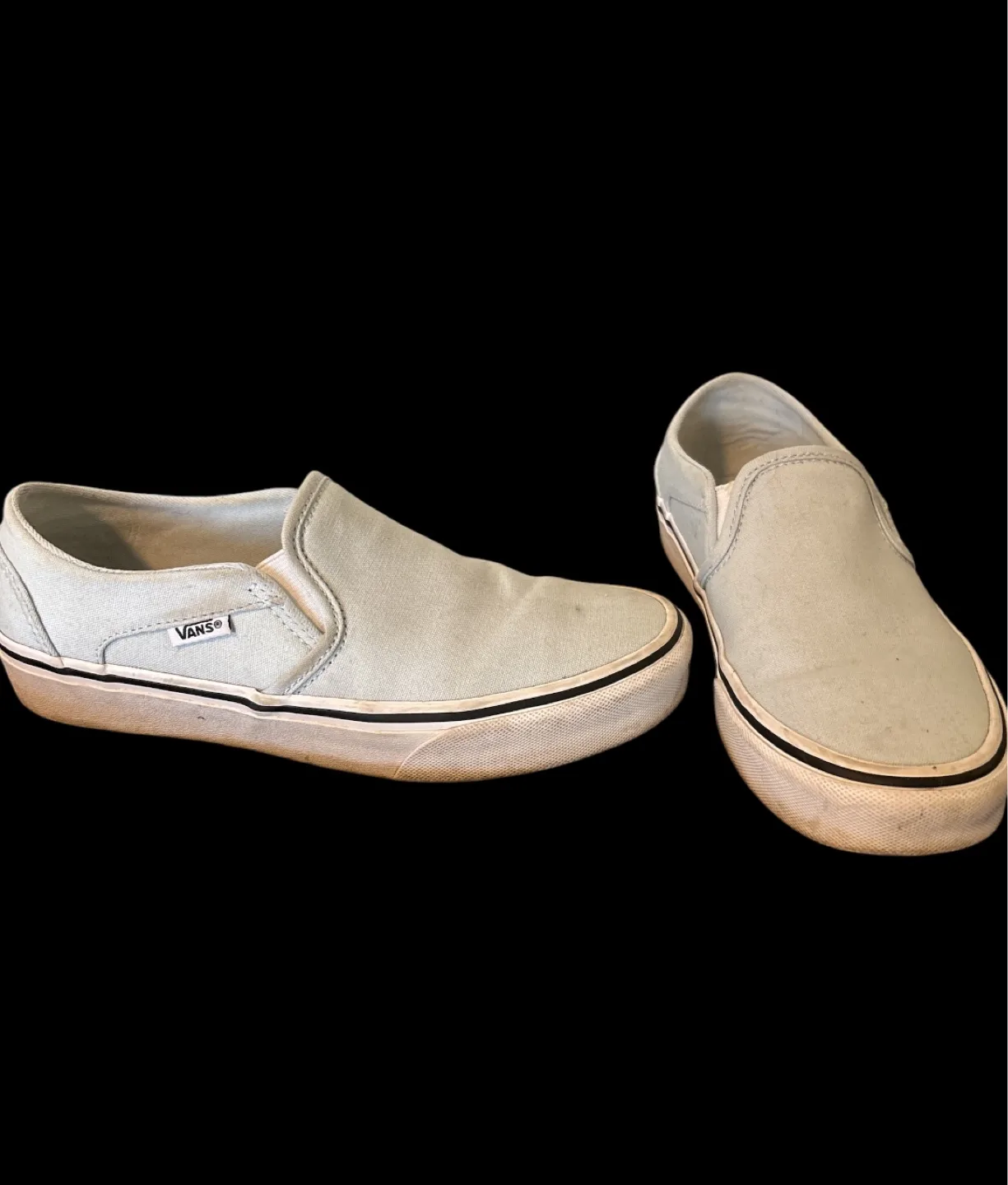 Vans Classic Slip-On Sneakers - Light Blue thumbnail