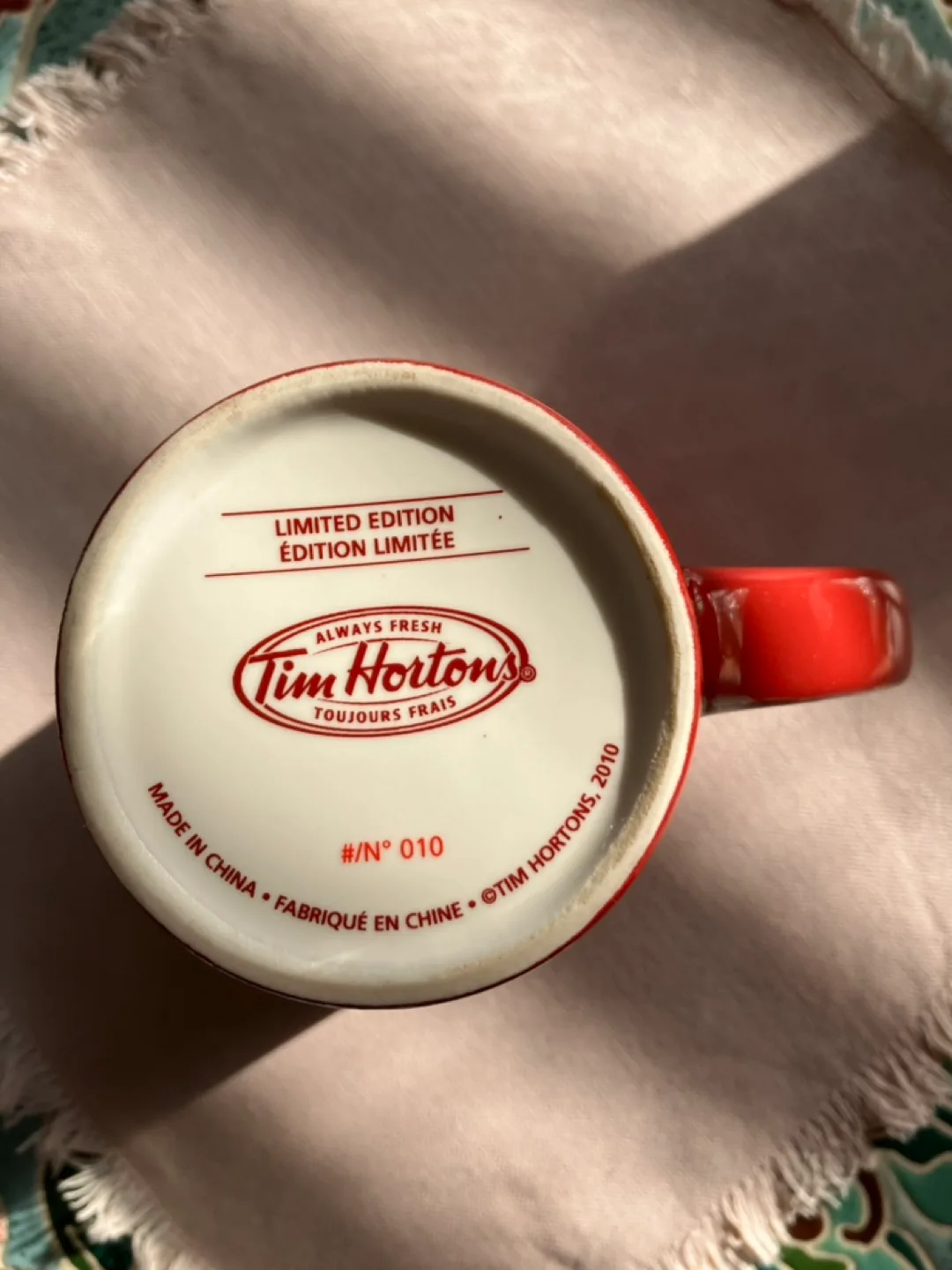Tim Hortons Limited Edition Collector's Mug image indicator(4)