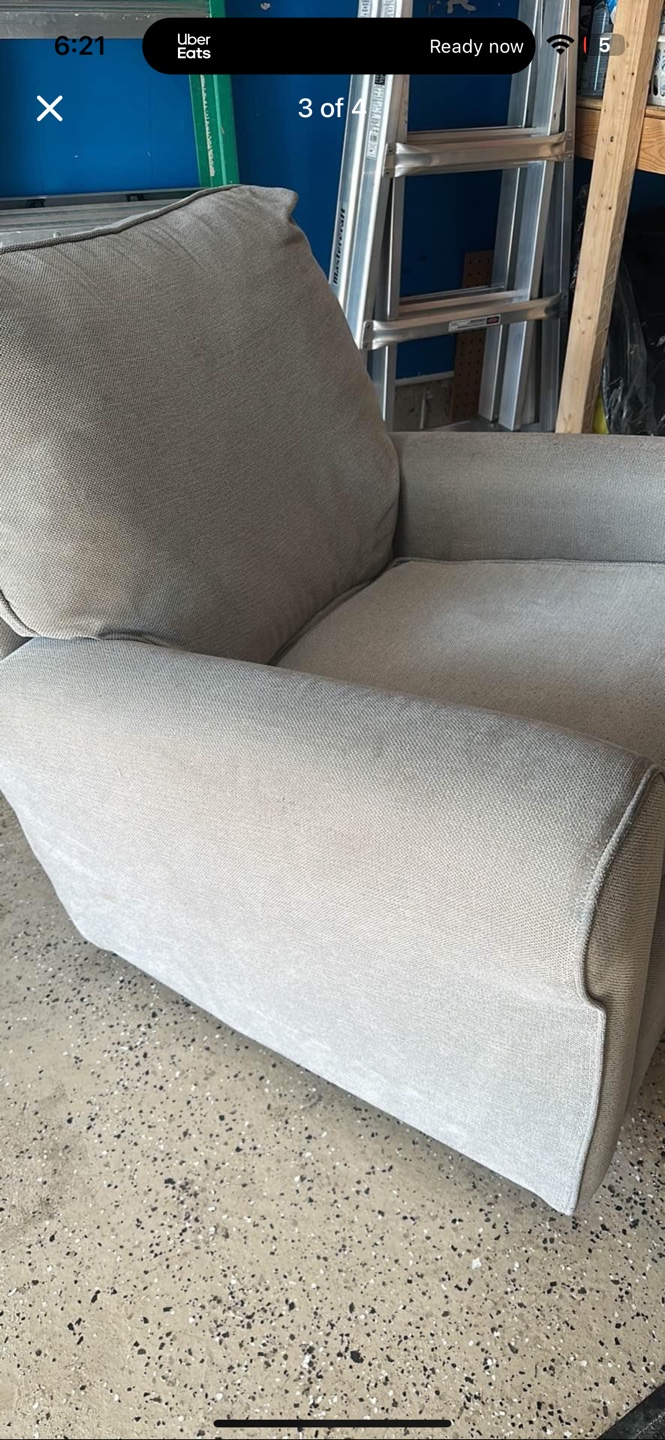 Grey Recliner Chair BUYBUYBABY - photo 2