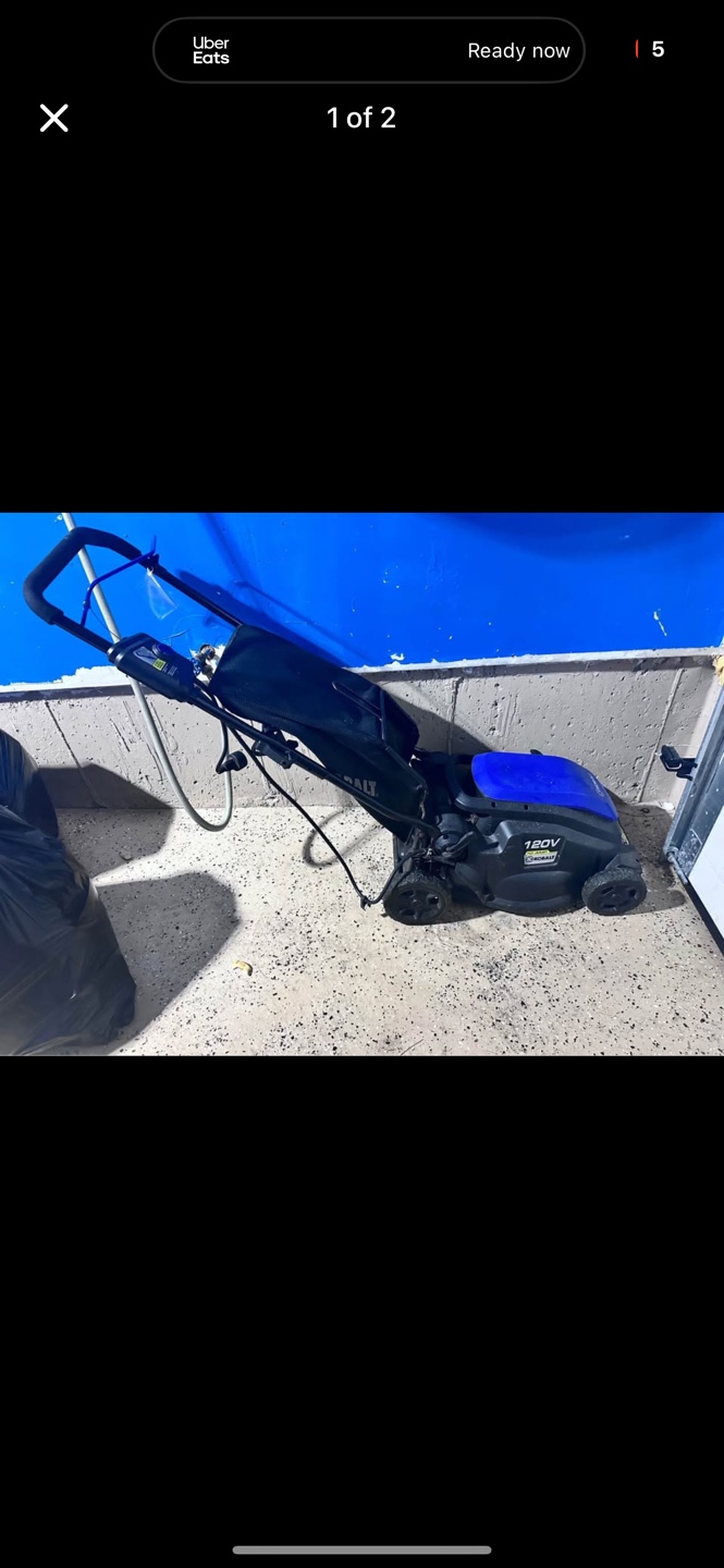 Kobalt 120V Corded Lawn Mower