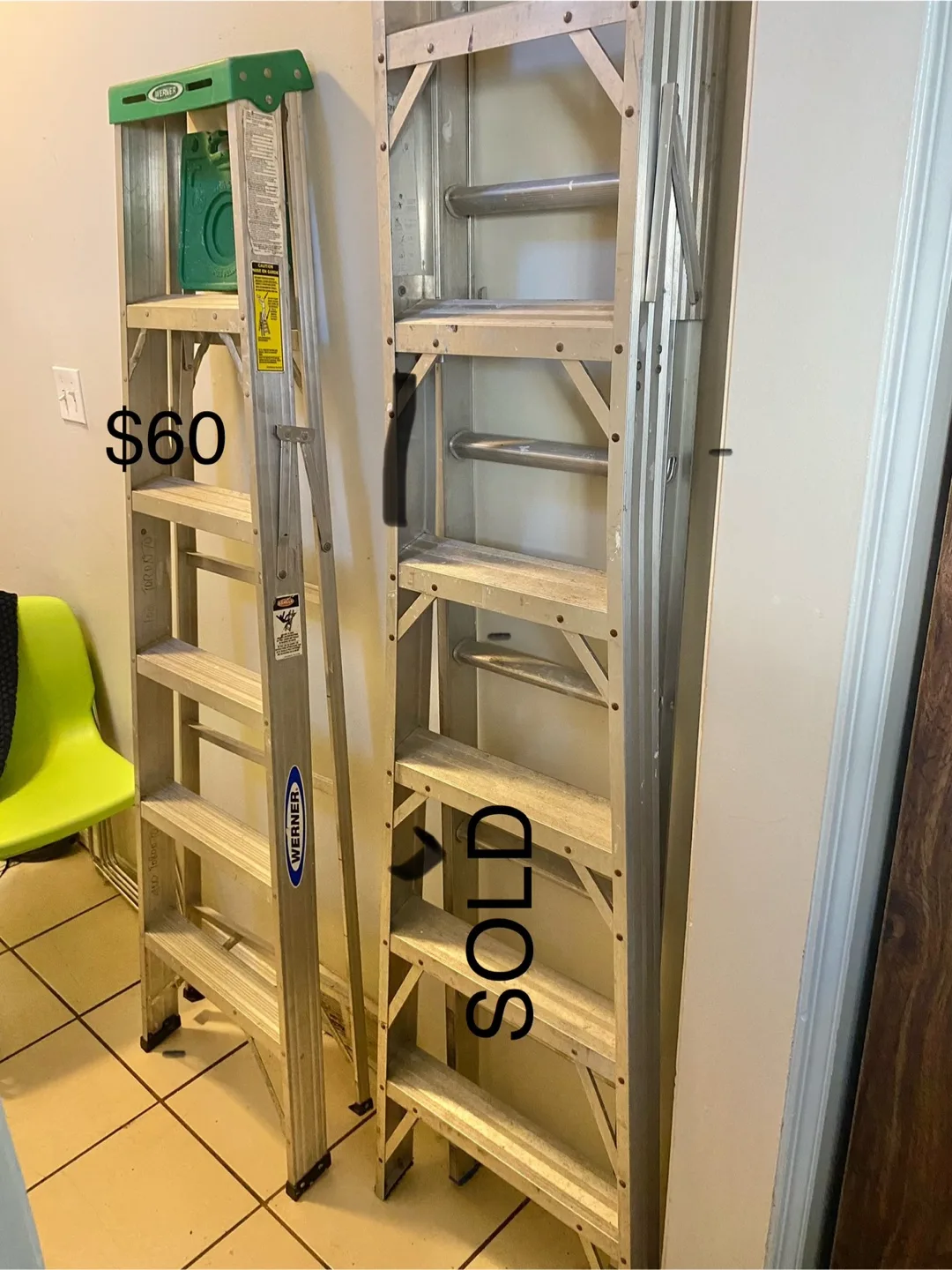 Werner 6' Aluminum Step Ladder