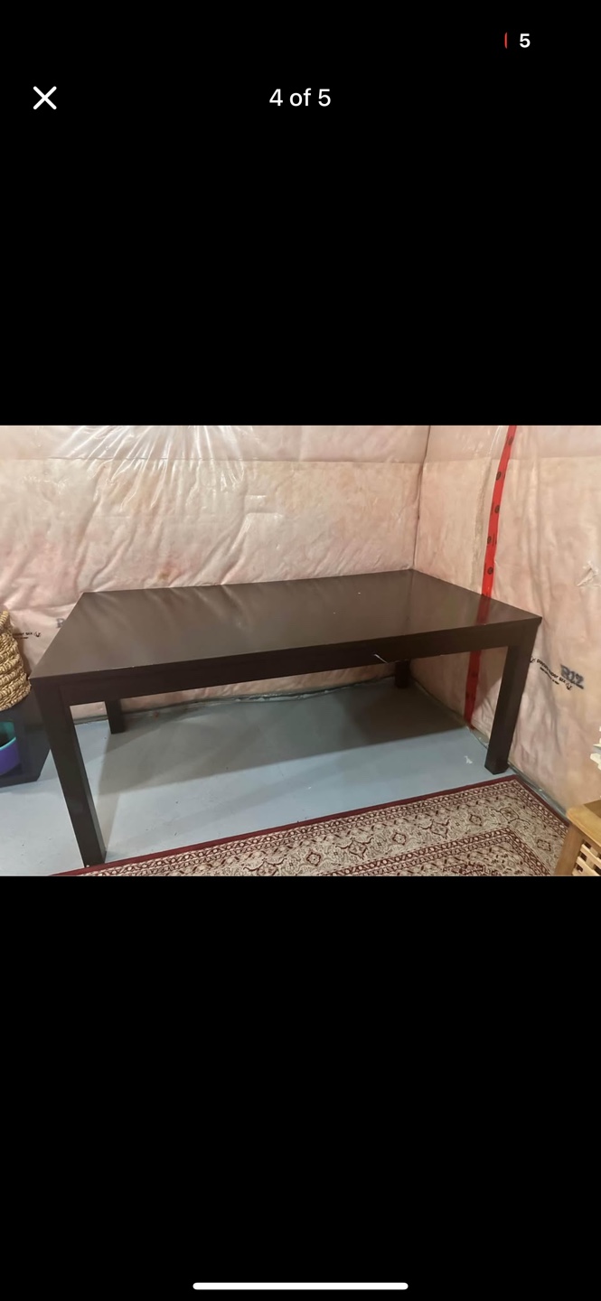 IKEA Extendable Table - Dark Brown - photo 3