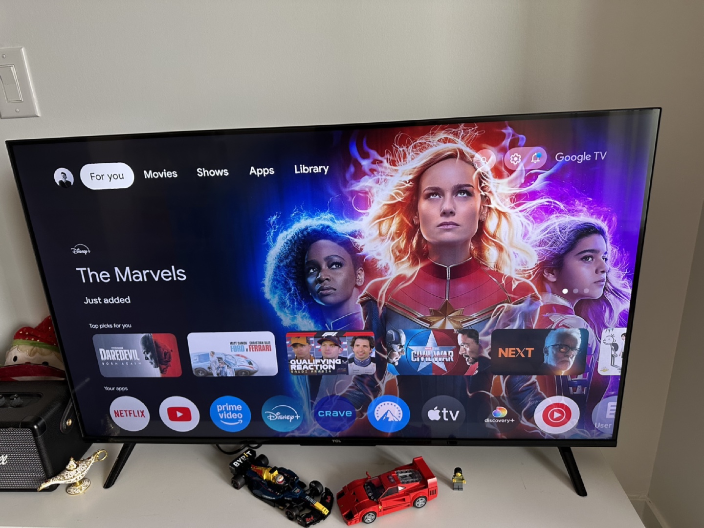 TCL 43-Inch Q5 QLED 4K Smart Google TV - photo 2