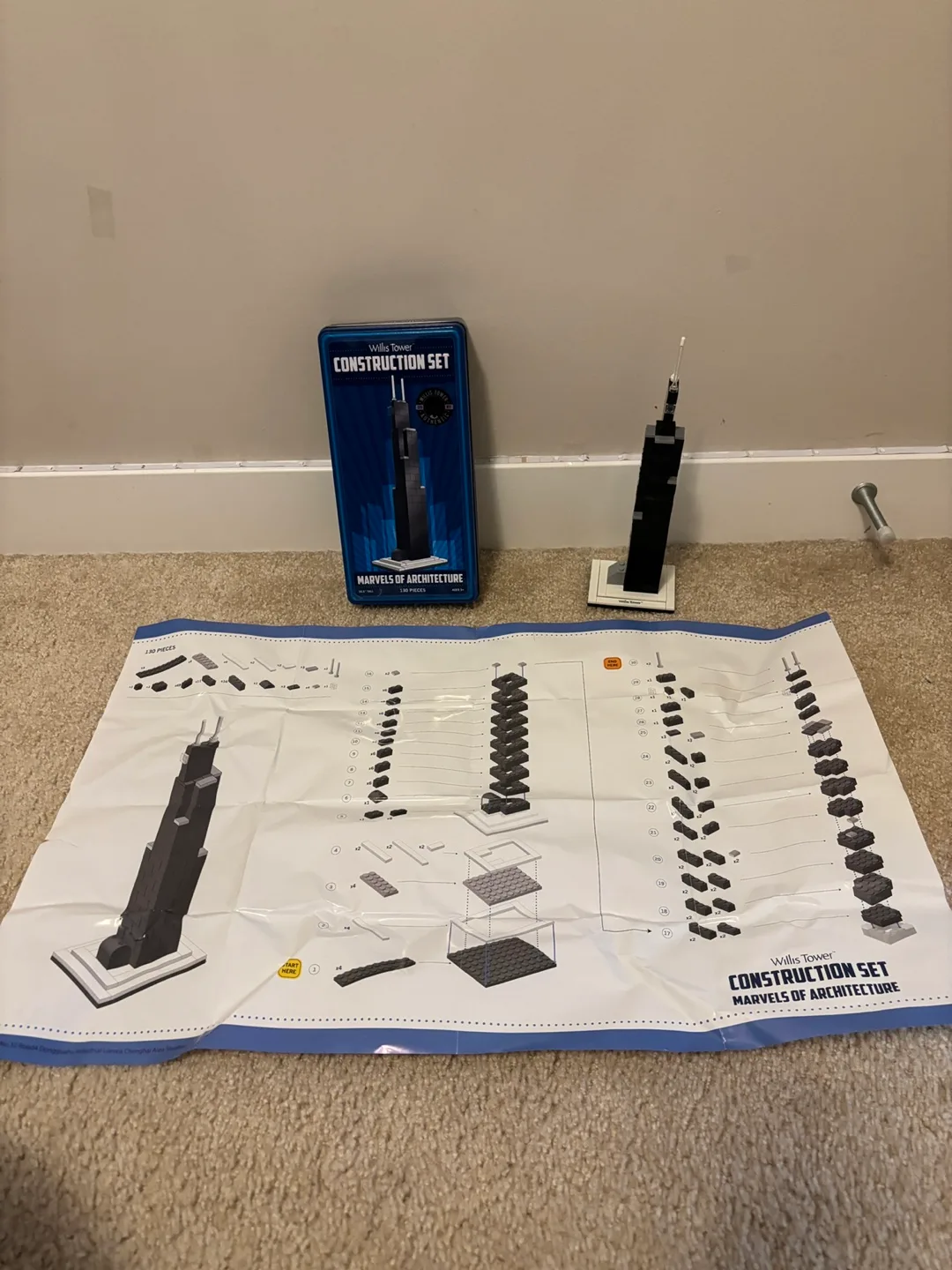 Willis Tower Construction Set - Marvels of Architecture thumbnail