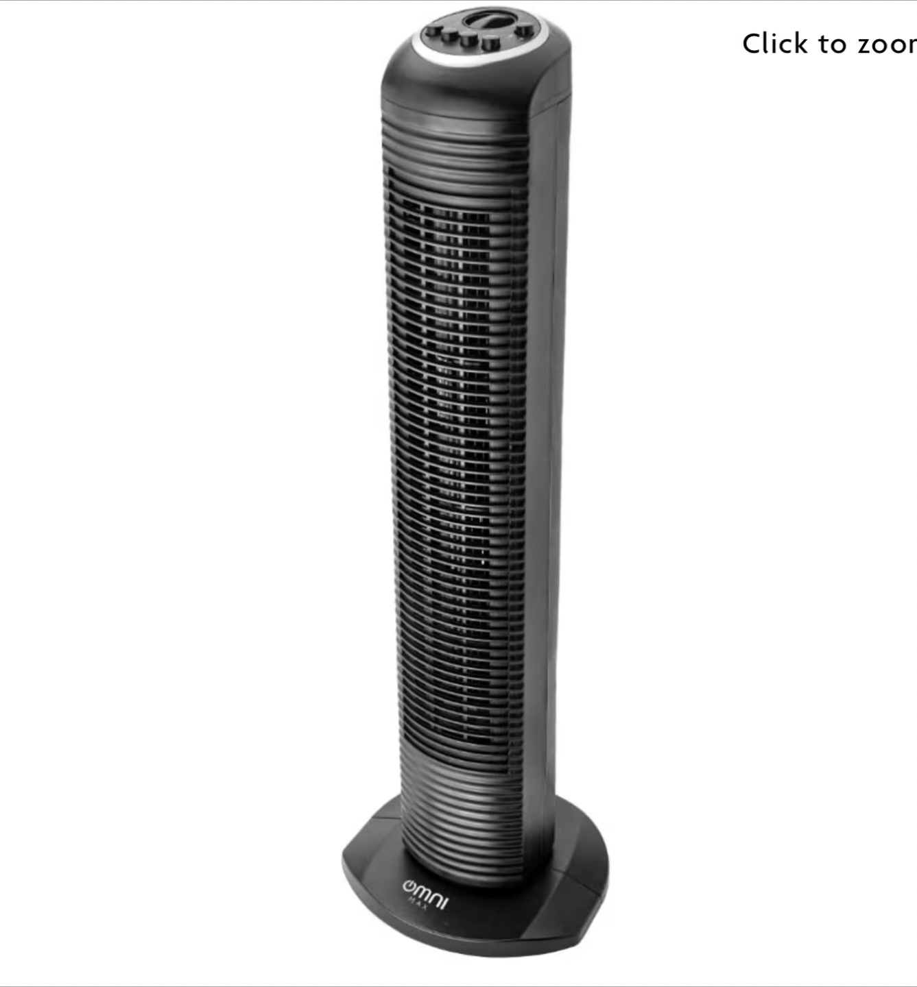 Omni 3-speed Oscillating Tower Fan - photo 3