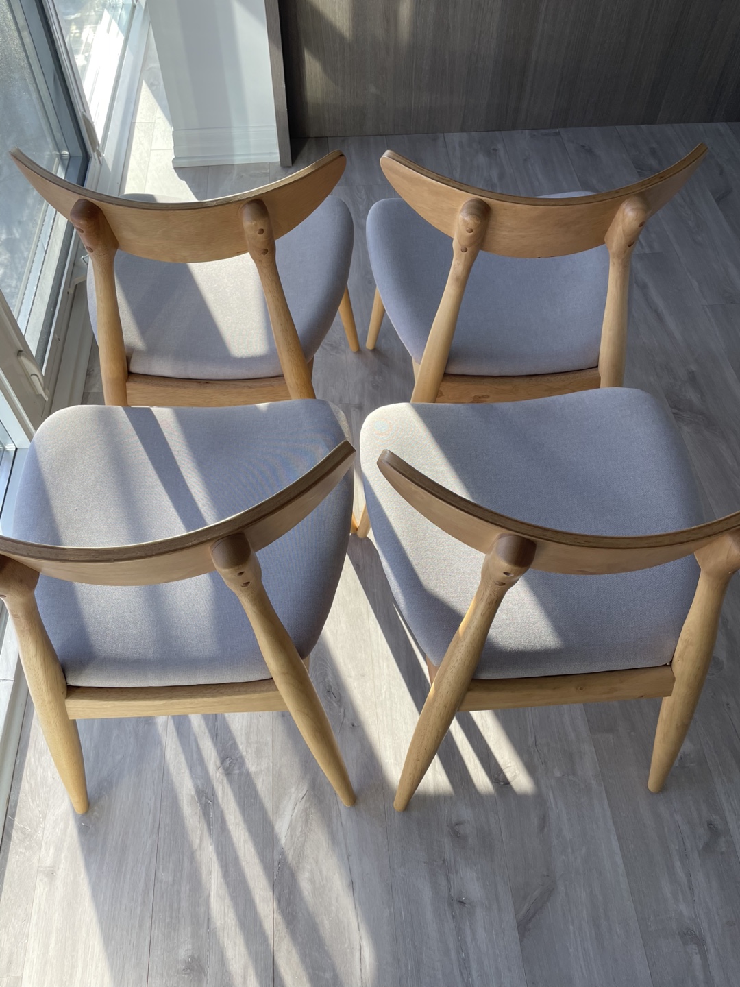 Set of 4 Upholstered Side Chairs – Stylish & Practical - photo 3