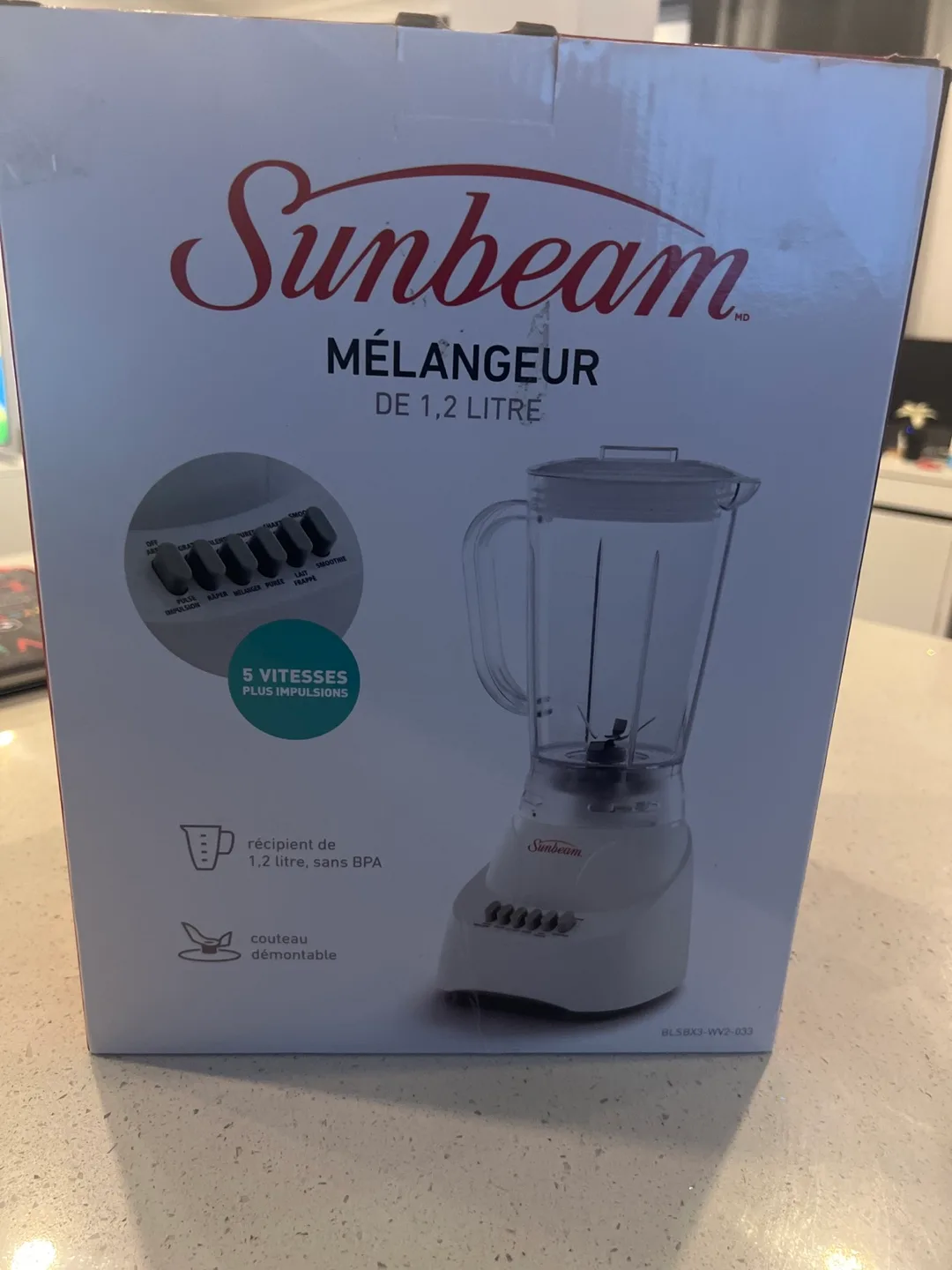 Sunbeam 5-Cup Blender - New in Box image indicator(2)