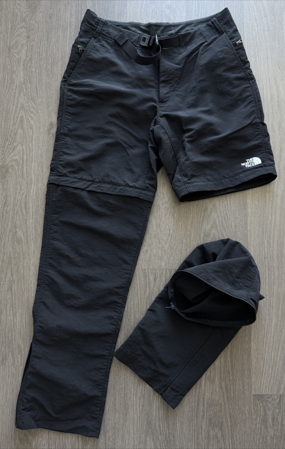 The North Face Men's Size 32 Black Convertible Hiking Pants - photo 2