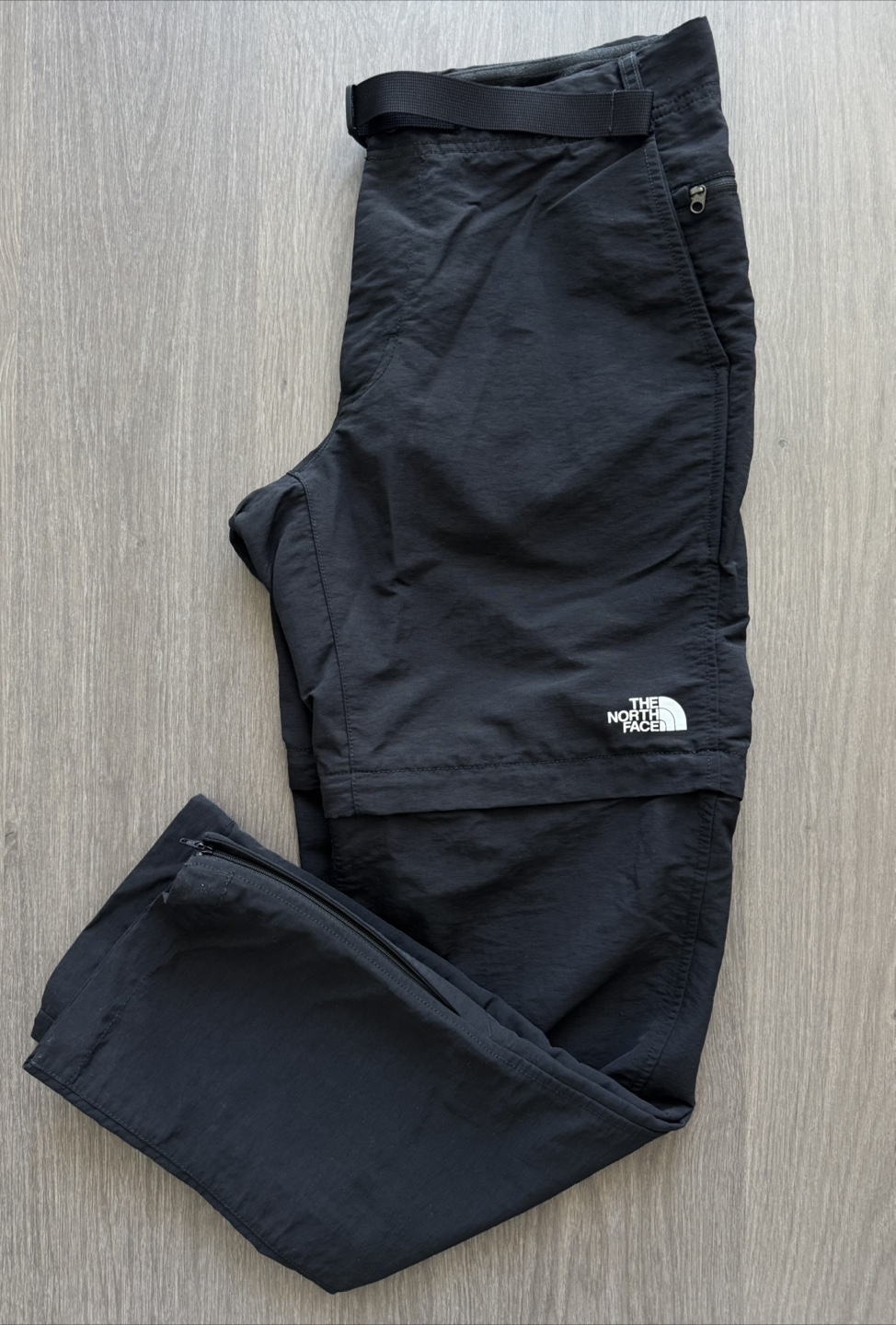The North Face Men's Size 32 Black Convertible Hiking Pants
