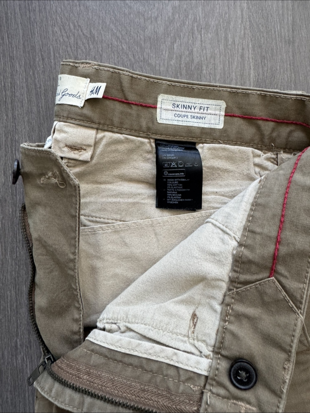 Men's H&M L.O.G.G. Skinny Fit Chinos - Size 31 - photo 5