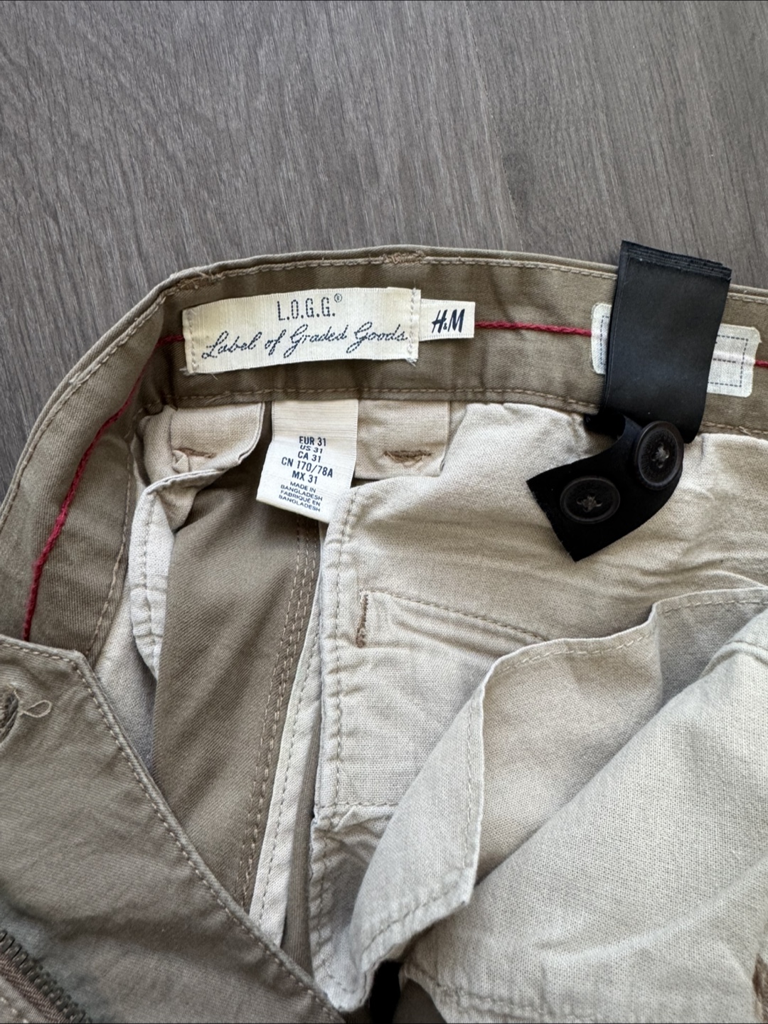 Men's H&M L.O.G.G. Skinny Fit Chinos - Size 31 - photo 4