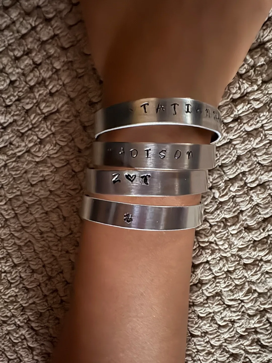 Custom Metal cuff bracelets thumbnail