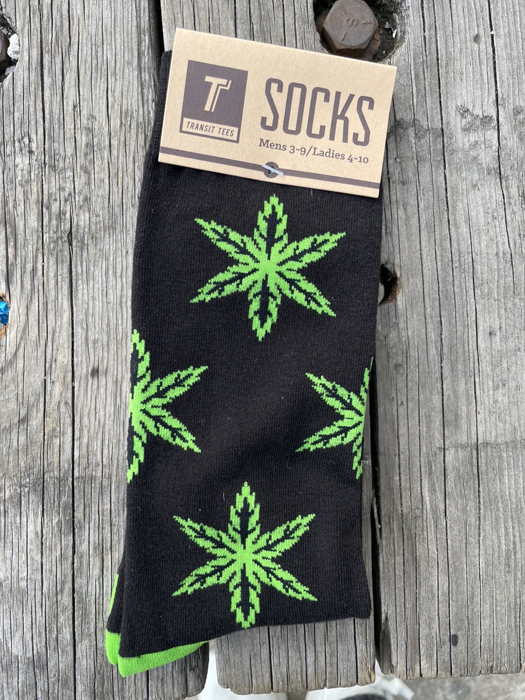 Transit Tees Socks - Mens 3-9/Ladies 4-10