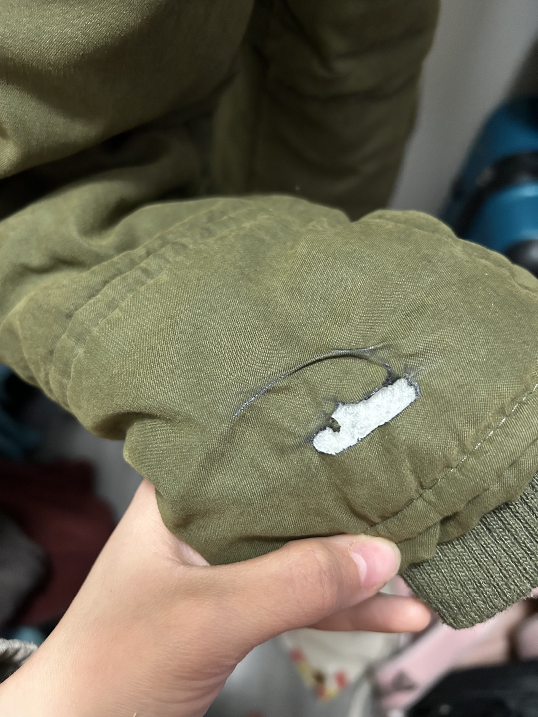 Olive Green CG&DD Sherpa-Lined Hooded Jacket - photo 4
