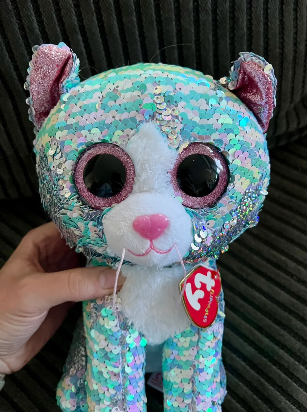 Ty Beanie Boo's -  Sequin Cat Plush Toy image indicator(2)