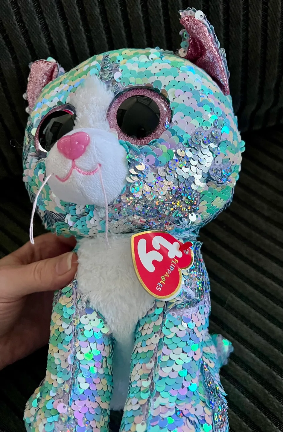 Ty Beanie Boo's -  Sequin Cat Plush Toy image indicator(3)