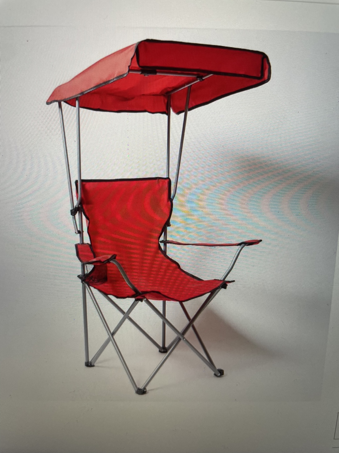 Camper Folding Chair with Canopy