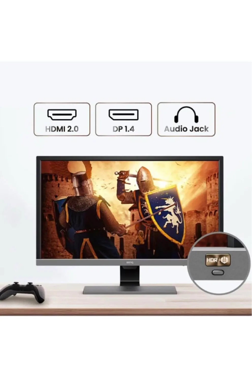 BenQ 28" 4K HDR Monitor image indicator(4)