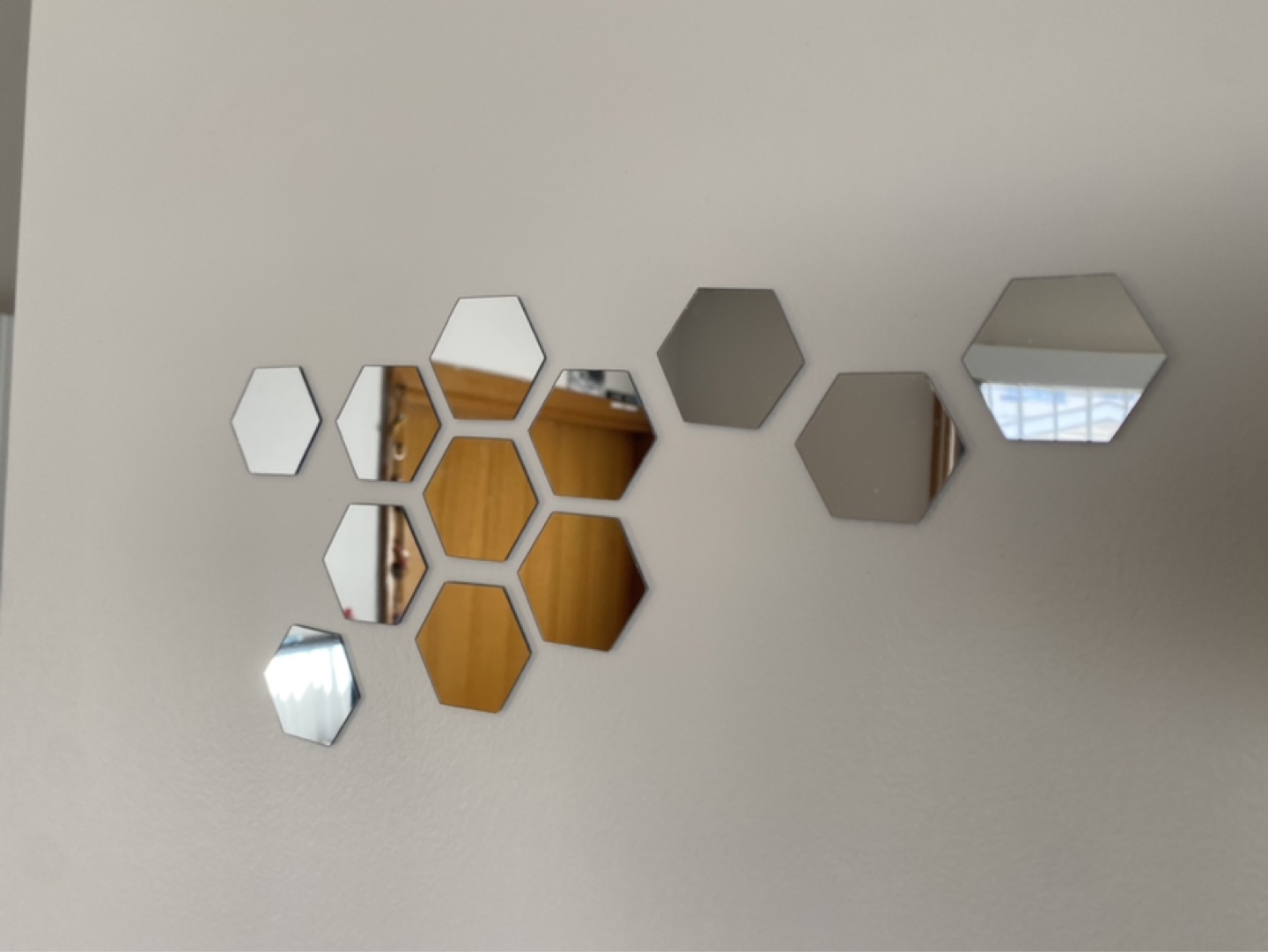 12 honeycomb mirrors small