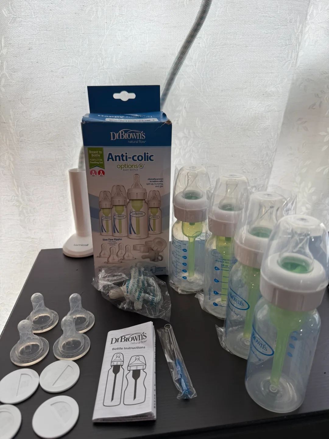 Dr. Brown's Options+ Anti-Colic Baby Bottles - 4oz - Slow Flow thumbnail